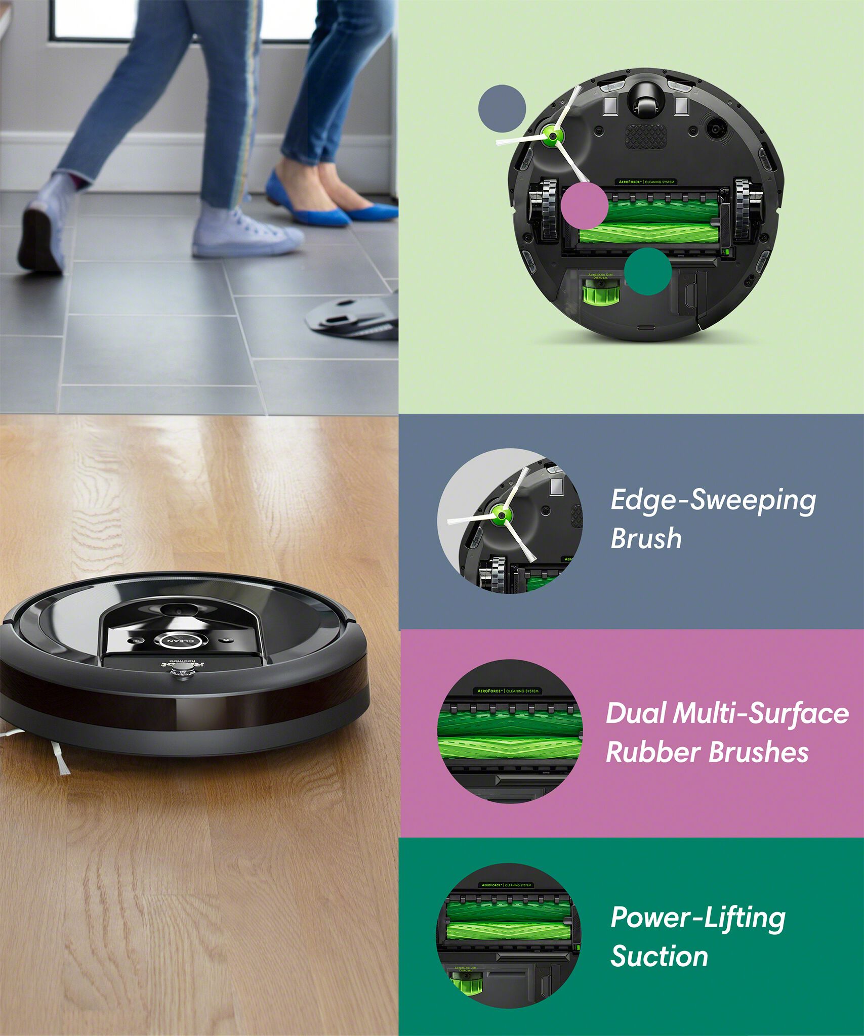 た*り様 iRobot Roomba i7 本体と付属品 Roomba® i7 Robot Vacuum