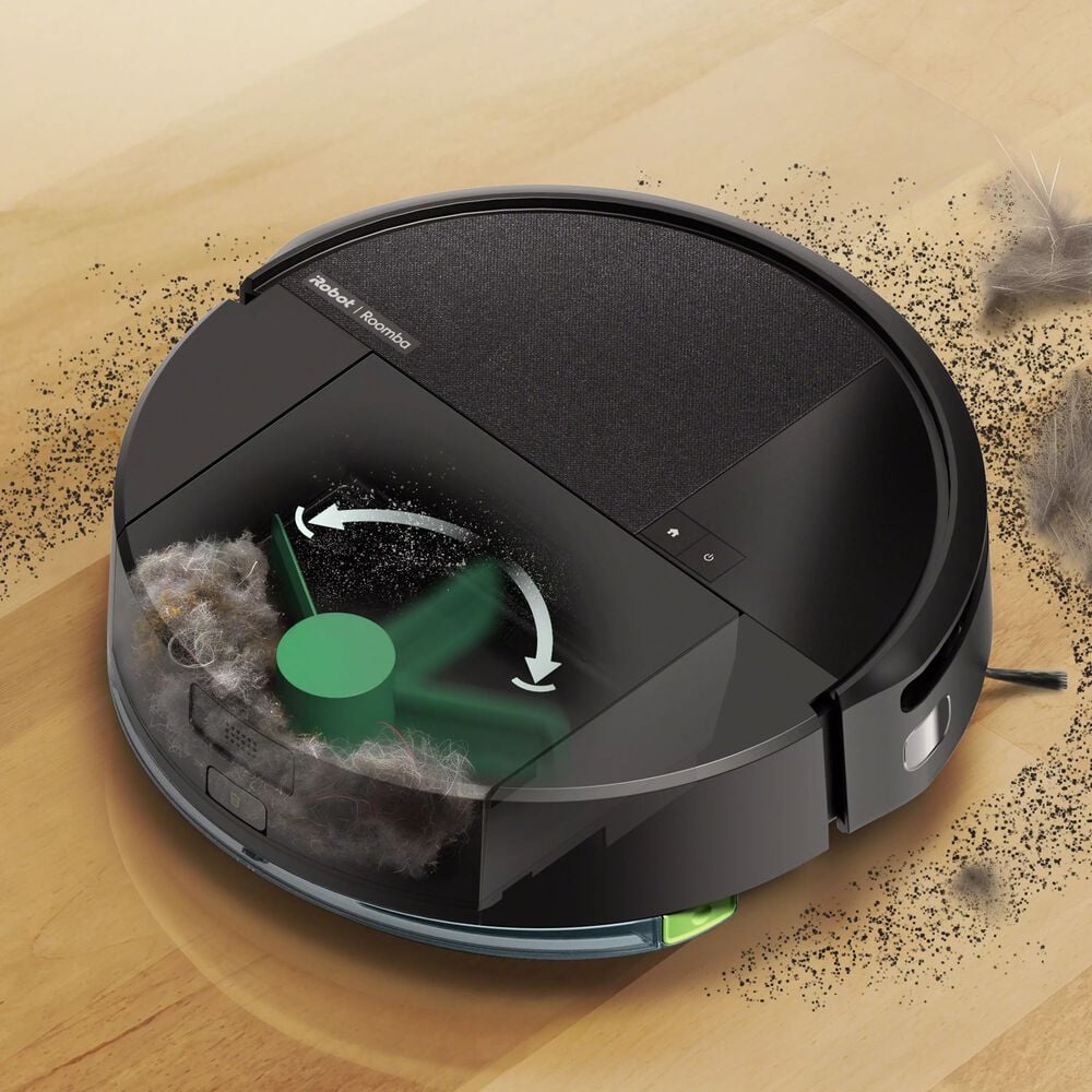 DustCompactor™ innovation. Ditch the dock with onboard compacting.