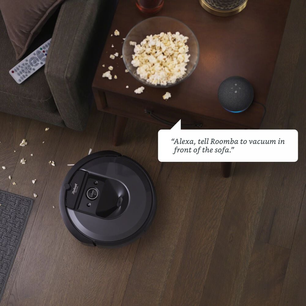  iRobot Roomba i7+ (7550) Robot Vacuum with Automatic Dirt  Disposal - Empties Itself for up to 60 Days, Wi-Fi Connected, Smart  Mapping, Works with Alexa, Ideal for Pet Hair, Carpets