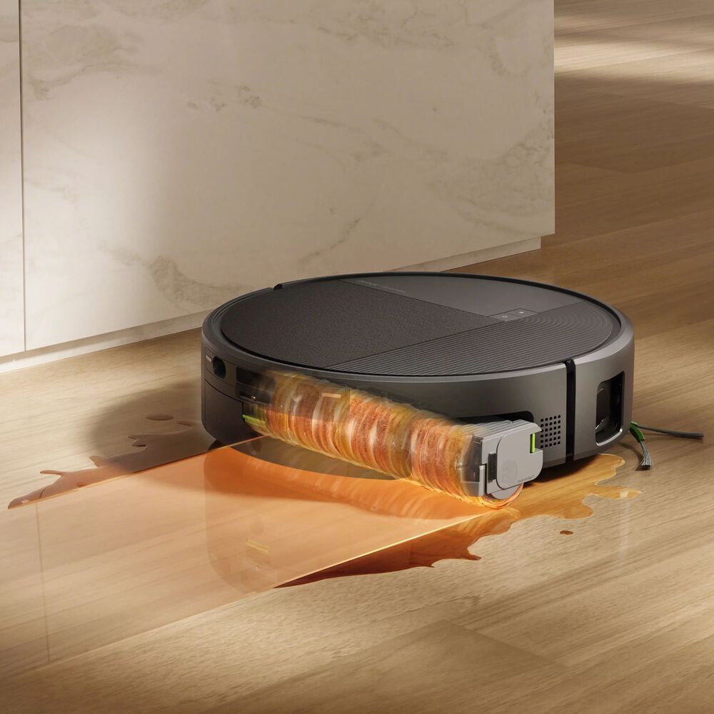 Lift stubborn stains with hot water roller scrubbing