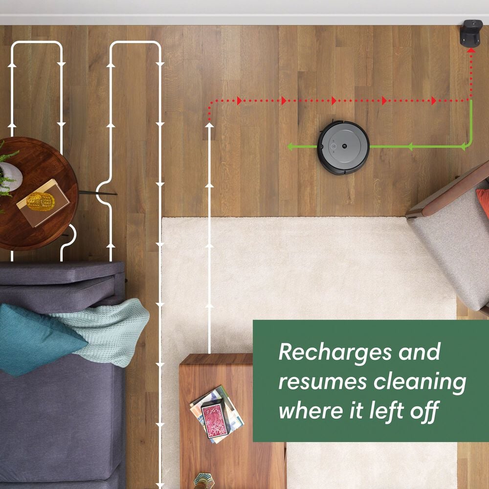 Get the cleaning done with Roomba® i1 robot vacuum