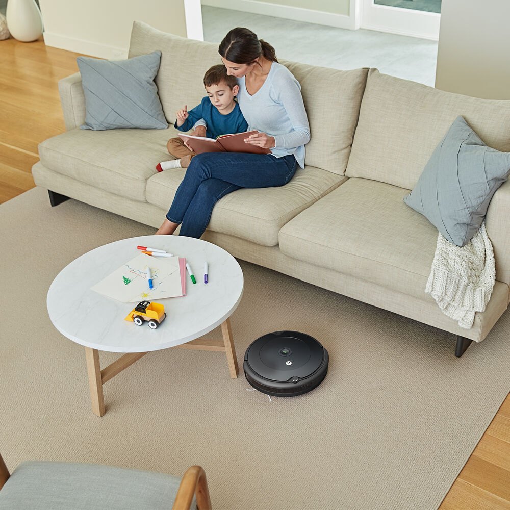 Set to automatically clean when you're away