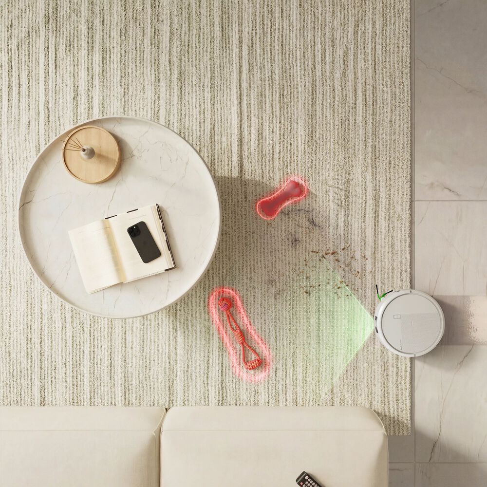 Proactively adapts to deliver the deepest clean for every mess in every room.