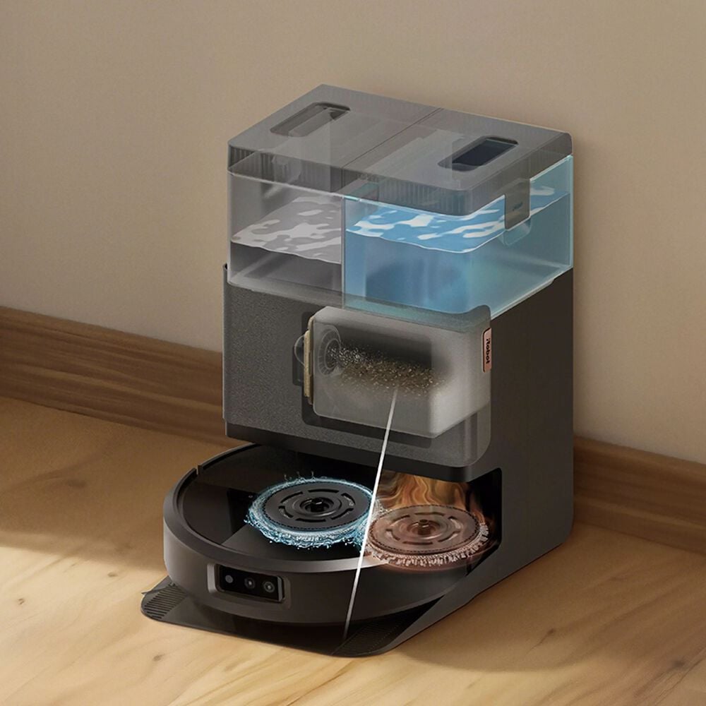 Roomba® Plus 505 Combo robot + AutoWash™ dock - White