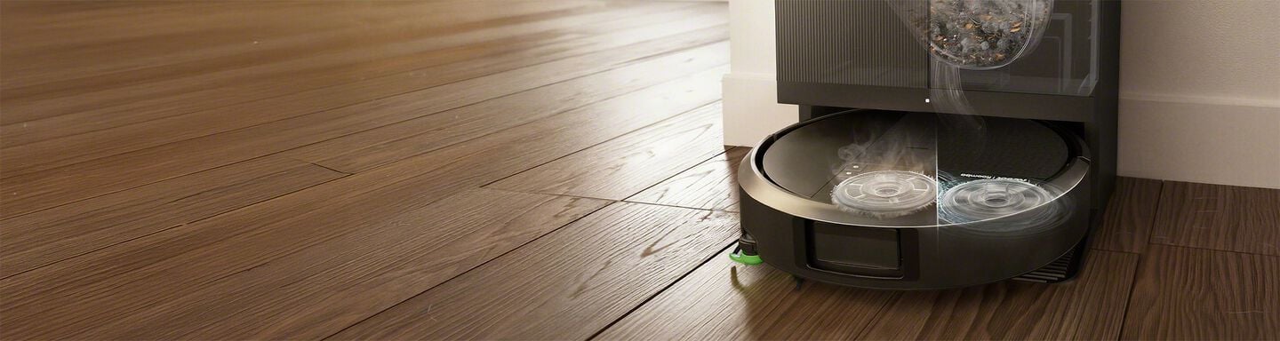 Deep-cleans floors and itself for next level cleaning