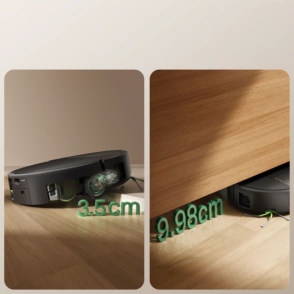 Easily navigates in tight places room-to-room