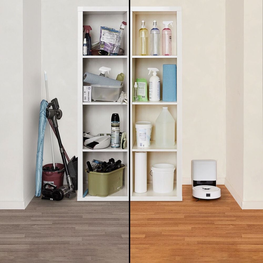 All of the cleaning power.