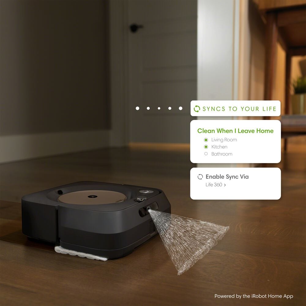 iRobot Braava Jet M6 Ultimate Wi-Fi Connected Robot Mop - Black (M601220)  885155029942