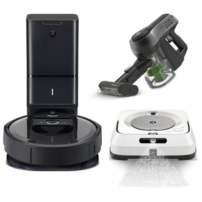 Roomba® i7+, Braava jet® m6 & H1 Handheld Bundle, , large image number 0