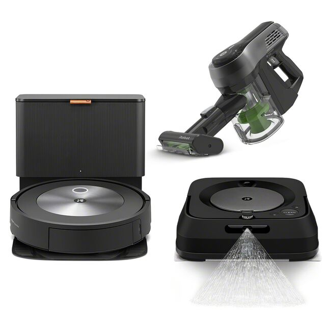 Roomba® j7+, Braava jet® m6 & H1 Handheld Bundle