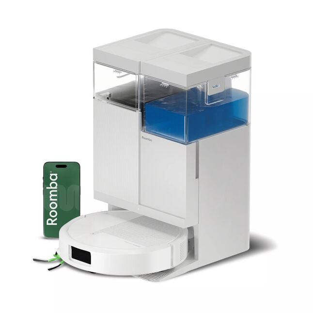 Roomba&reg; Plus 515 Combo Robot + AutoWash&trade; Dock - White