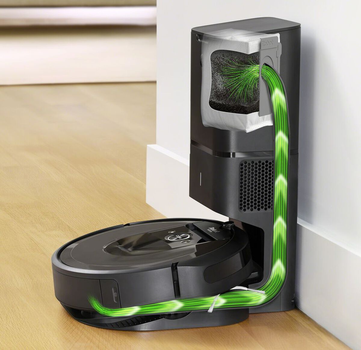 iRobot® Clean Base™ Automatic Dirt Disposal, , large image number 0