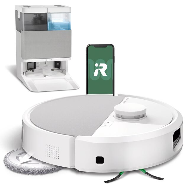 Roomba&reg; Plus 505 Combo robot + AutoWash&trade; dock - White