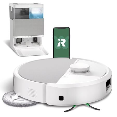 Roomba&reg; Plus 505 Combo robot + AutoWash&trade; dock - White