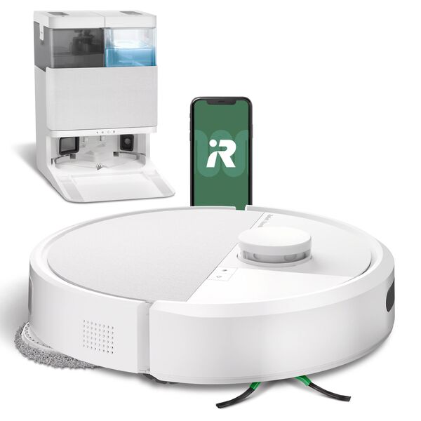 Roomba&reg; Plus 405 Combo robot + AutoWash&trade; dock - White