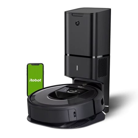Wifi Connected Roomba&reg; i7+ Self-Emptying Robot Vacuum