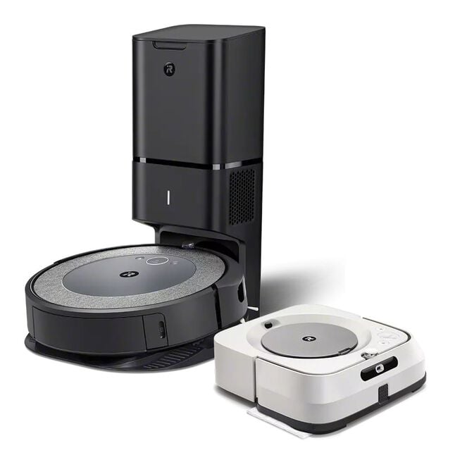 iRobot® Roomba® i3+ Robot Vacuum & Braava jet® m6 Robot Mop Bundle