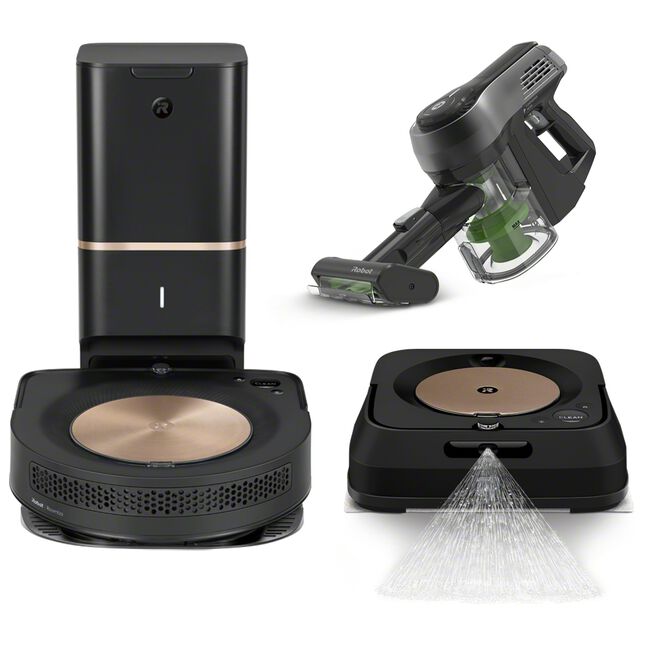 Roomba&reg; s9+,&nbsp;Braava&nbsp;jet&reg; m6 &&nbsp;H1 Handheld&nbsp;Bundle, , large image number 0