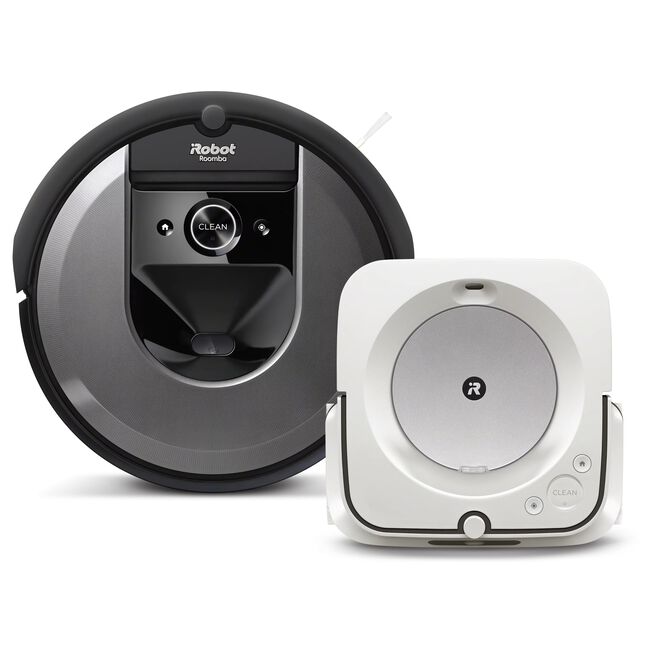 iRobot® Roomba® i7 Robot Vacuum & Braava jet® m6 Robot Mop Bundle