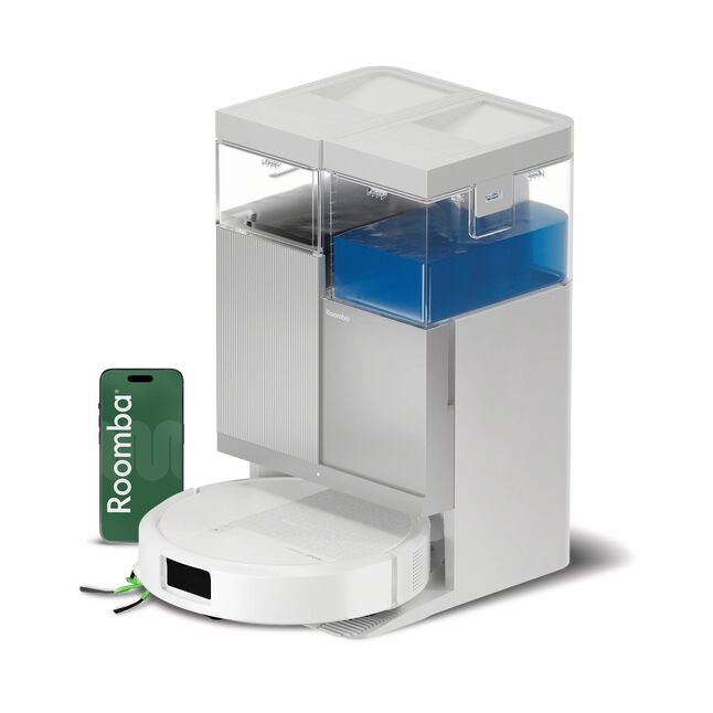 Roomba&reg; Plus 415 Combo Robot + AutoWash&trade; Dock - White