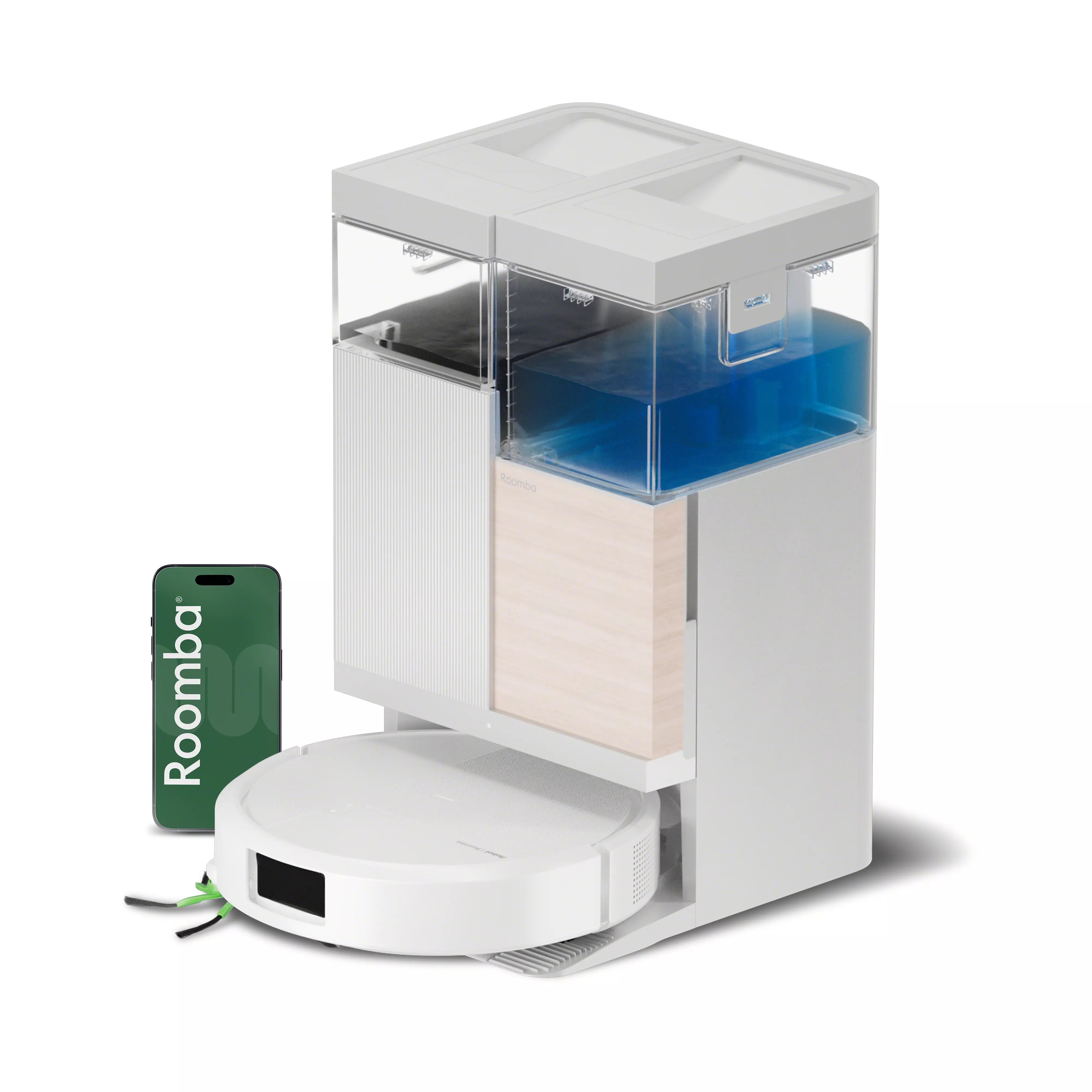 Roomba Plus 575 Combo ロボット + AutoWas Roomba® Plus 575 Combo Robot + AutoWash™ Dock - White