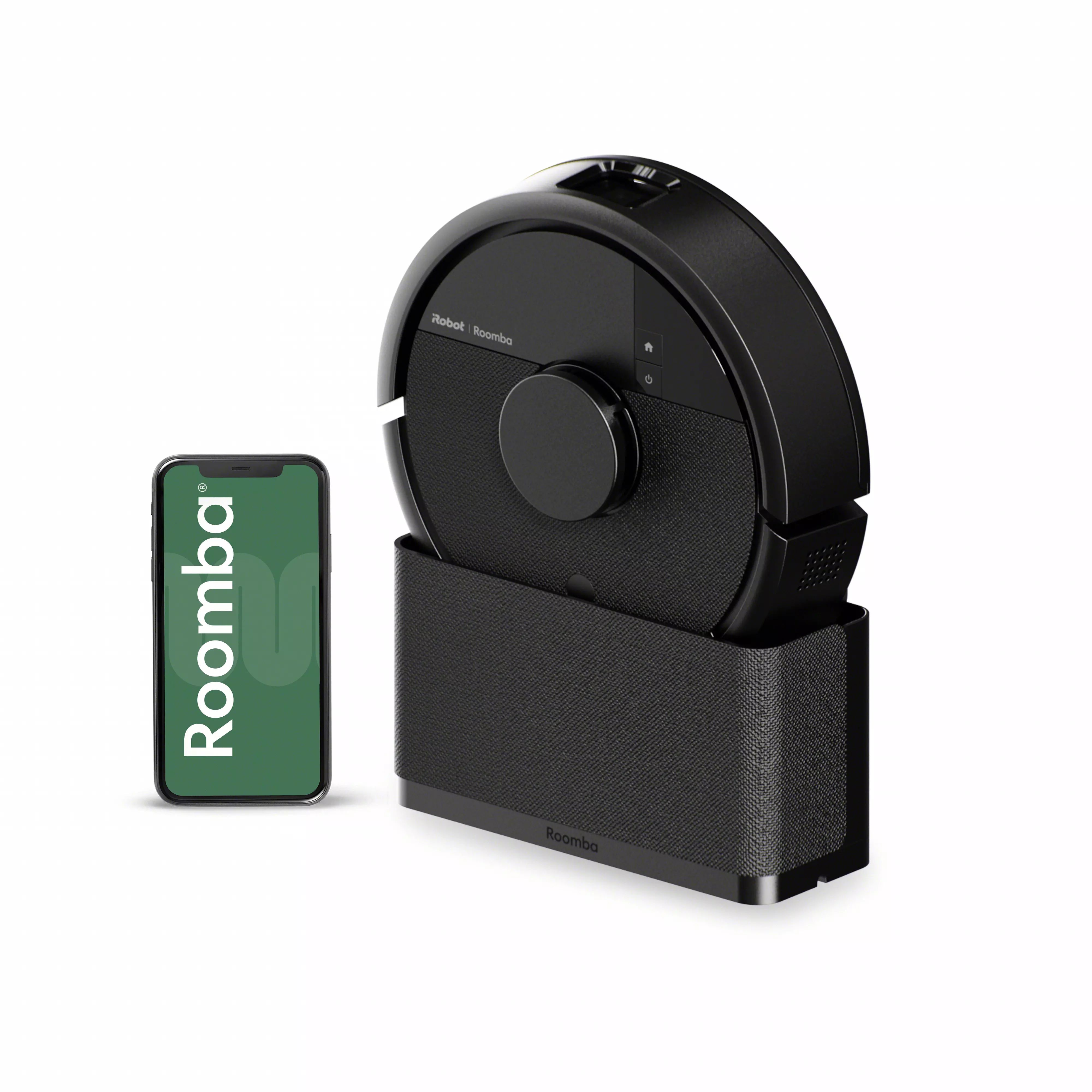 Roomba Mini Robot Vacuum & Mop + SlimCharge Stand | Black | iRobot