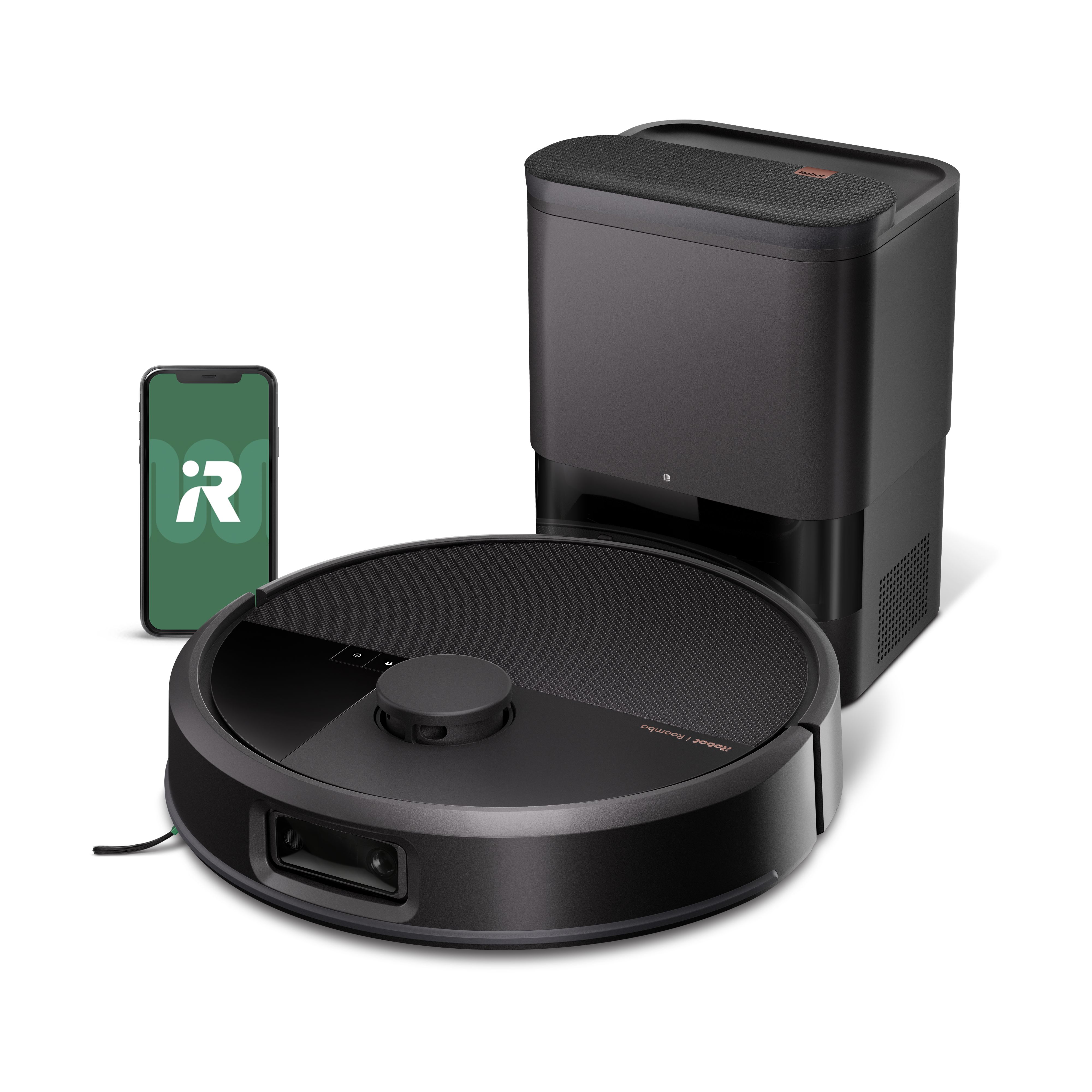 Roomba Max 715 Vac Robot + AutoEmpty Dock | Black | iRobot