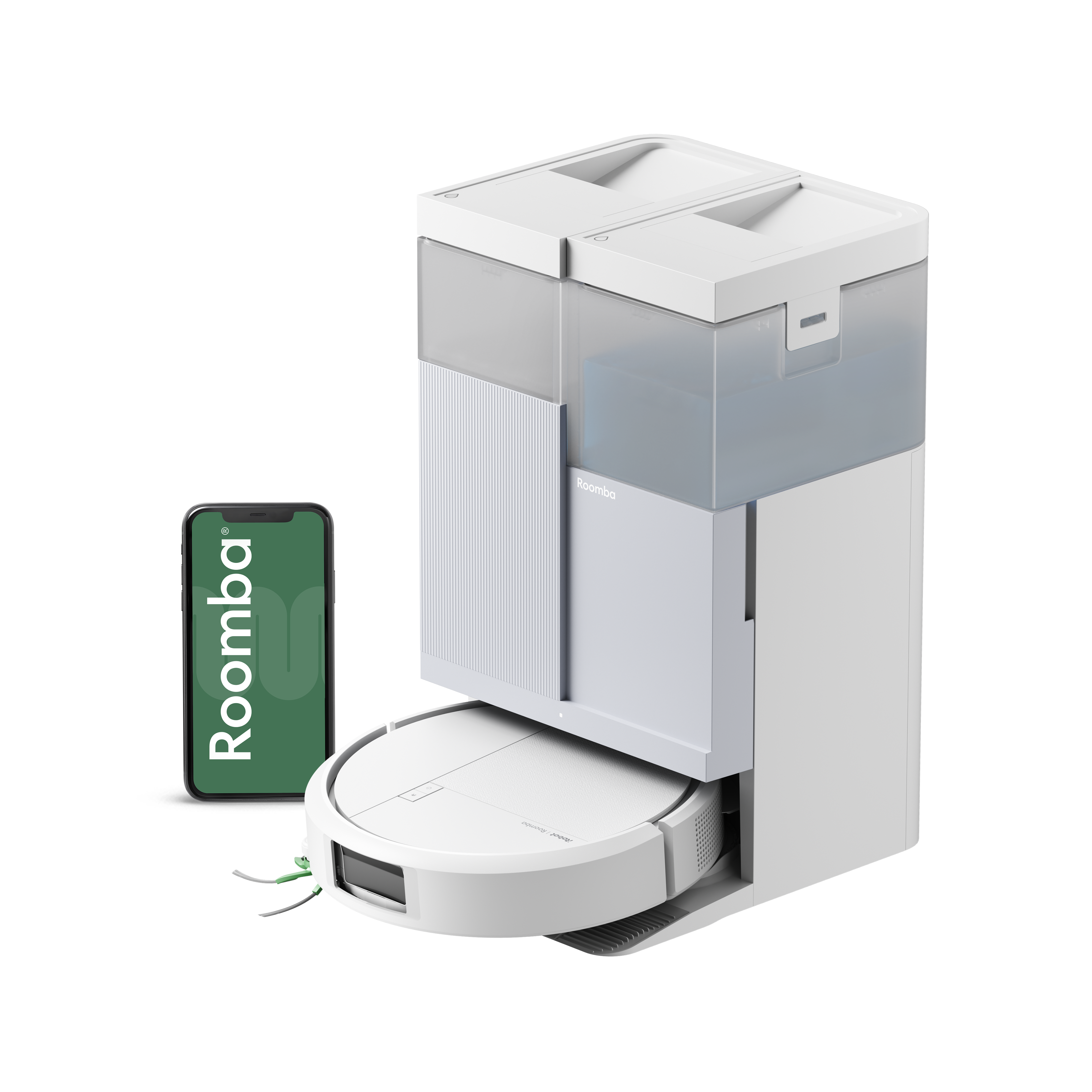 Roomba Plus 415 Combo Robot + AutoWash Dock | White | iRobot
